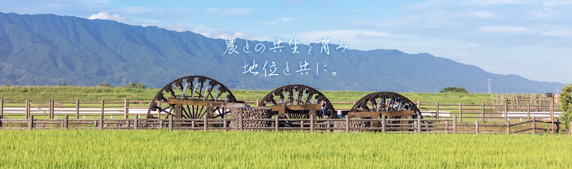 「地産」を届ける。